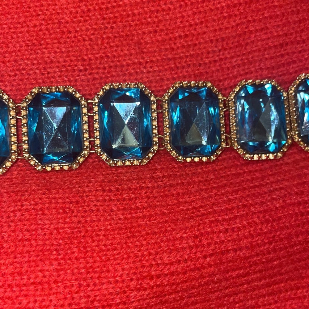 Faux Topaz bracelet